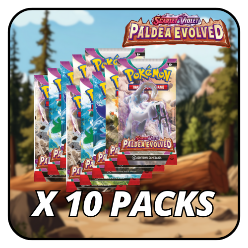 Pokemon TCG: Scarlet & Violet Paldea Evolved Booster Pack (10 Packs)