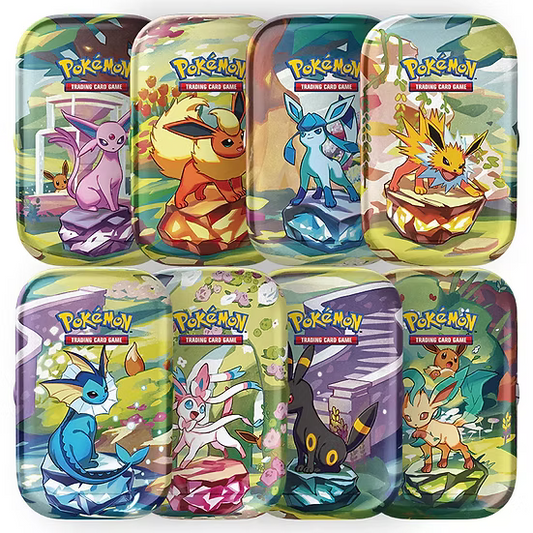 Pokemon TCG: Prismatic Evolutions [NO PACKS - TIN ART SET]