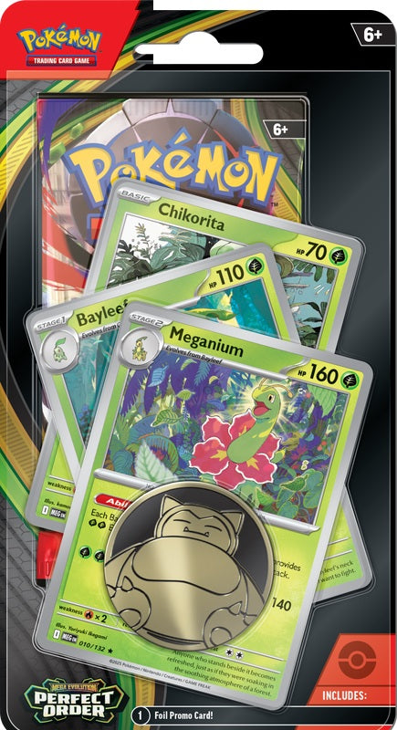 Pokemon TCG: Mega Evolution Perfect Order - Premium Checklane [Meganium]