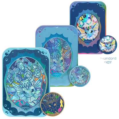 Pokemon TCG: S-Chinese - Terastal Grand Gathering Collectors Accessory Box (Vaporeon)