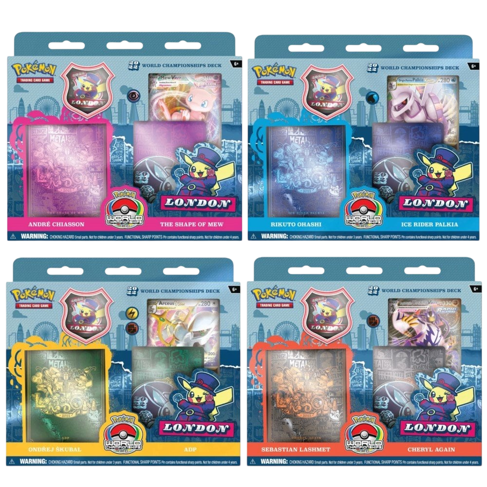 Pokemon TCG: London World Championships Decks 2022 Set
