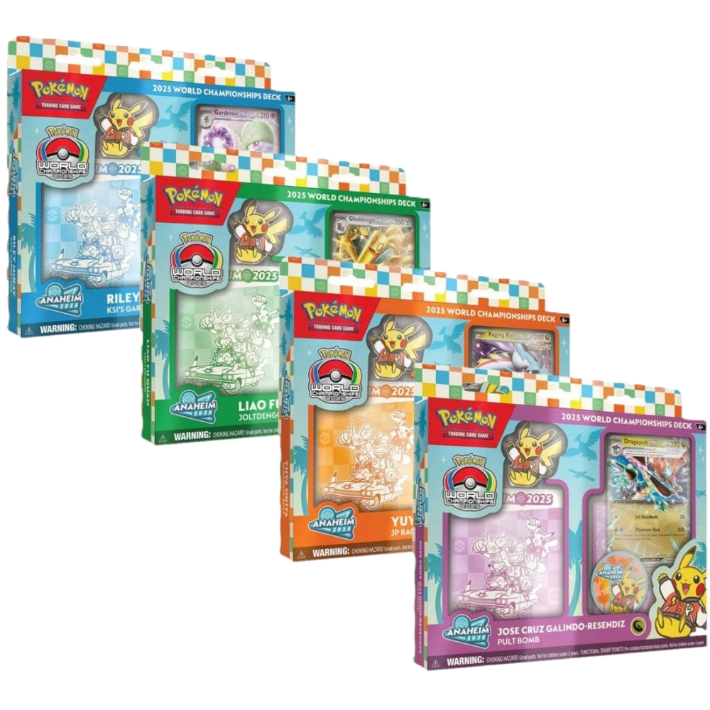 Pokemon TCG: Anaheim World Championships Decks 2025 Set